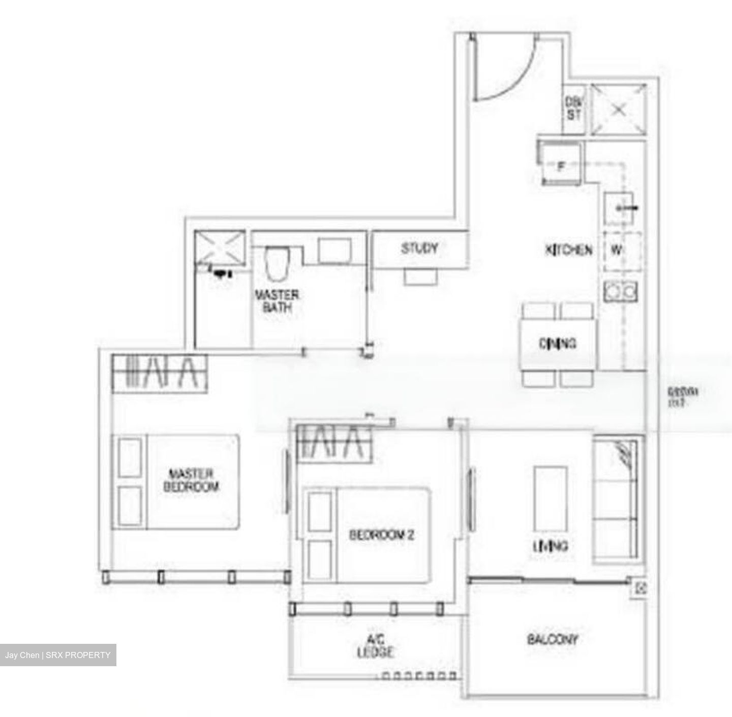 Sims Urban Oasis (D14), Condominium #612081511